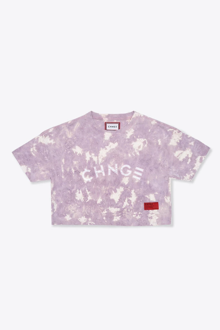 Sree Santhosh Marble Tie Dye University S/S Crop (Mauve) Best Selling 3 Sree Santhosh Marble Tie Dye University S/S Crop (Mauve) Best Selling