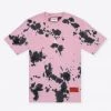 Sree Santhosh Best Selling Tie Dye Power Of Love S/S T-Shirt (Mauve/Black)