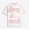 Sree Santhosh Growth Is A Process S/S Ringer T-Shirt (Chalk) New Arrivals