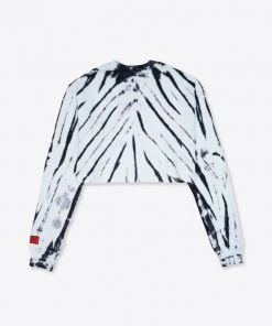 Sree Santhosh Tie Dye CHNGE Worldwide Crop L/S Thermal (Mint)