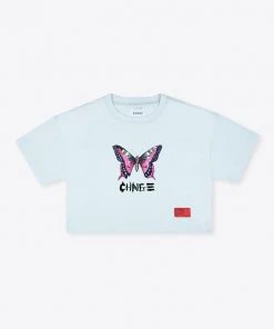 Sree Santhosh Mint Butterfly Crop Best Selling