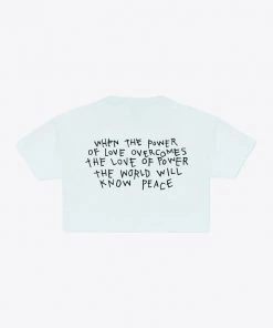 Sree Santhosh Power Of Love Crop (Mint)