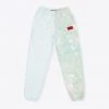 Sree Santhosh Mint/Mint Marbled Pieced TD Sweatpant