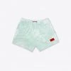 Sree Santhosh Mint Marbled Tie Dye Sweatshorts Best Selling