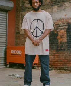 Sree Santhosh Power Of Love T-Shirt Dress (Chalk) Best Selling