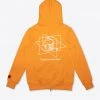 Sree Santhosh YAAYN Zip Up Hoodie (Orange Slice)