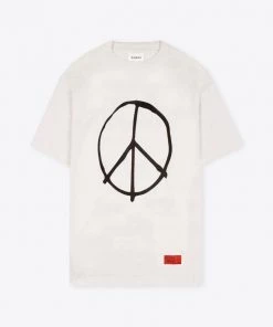 Sree Santhosh Power Of Love T-Shirt Dress (Chalk) Best Selling