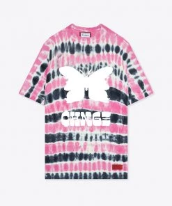 Sree Santhosh Zänt Tie Dye BF Stamp Dress (Electro)