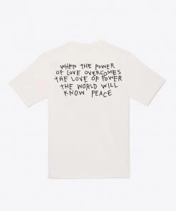 Sree Santhosh Power Of Love Tee (Chalk)