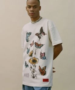 Sree Santhosh Butterflower T-Shirt Dress Best Selling