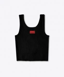 Sree Santhosh SYLP Zero Waste Ribbed Tank (Black) Best Selling
