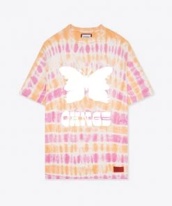 Sree Santhosh Best Selling Zänt Tie Dye BF Stamp Dress (Sunset)