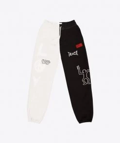 Sree Santhosh Pieced Love Peace Sweatpants Best Selling