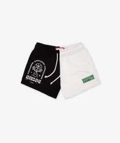 Sree Santhosh MHA Chalk/Black Pieced Sweatshort