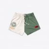 Sree Santhosh Happy People Sweatshorts (Chalk/Juniper)