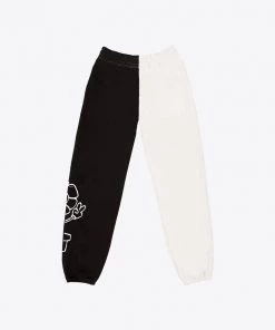 Sree Santhosh MHA Chalk/Black Pieced Sweatpant