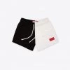 Sree Santhosh Best Selling Chalk/Black Pieced Sweatshorts