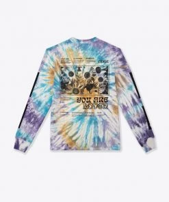 Sree Santhosh Love More Cuffed L/S T-Shirt (Spiral Tie Dye)