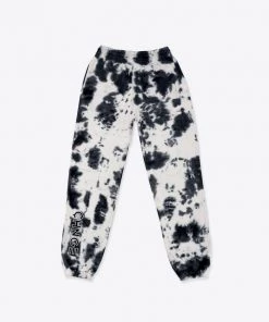 Sree Santhosh Cookies & Cream Tie Dye University Sweatpants