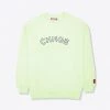 Sree Santhosh Best Selling Lime Logo Crewneck