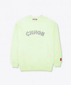 Sree Santhosh Best Selling Lime Logo Crewneck
