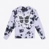 Sree Santhosh Tie Dye Butterfly L/S T-Shirt (Violet/Black) 1 Sree Santhosh Tie Dye Butterfly L/S T-Shirt (Violet/Black)