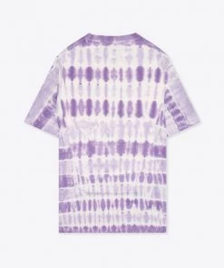 Sree Santhosh Zänt Tie Dye BF Stamp Dress (Violet)