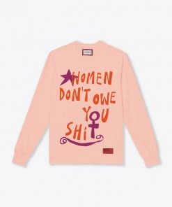 Sree Santhosh WDOYSRP L/S T-Shirt (Coral)