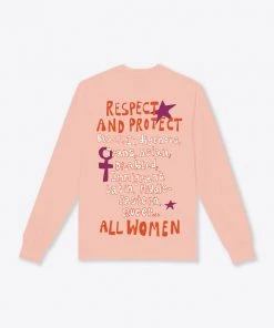 Sree Santhosh WDOYSRP L/S T-Shirt (Coral)