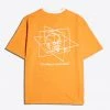 Sree Santhosh New Arrivals Everything You Need Is Inside S/S Ringer T-Shirt (Orange Slice)
