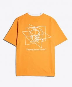 Sree Santhosh New Arrivals Everything You Need Is Inside S/S Ringer T-Shirt (Orange Slice)