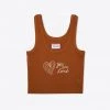 Sree Santhosh YAL Ribbed Tank (Sienna)