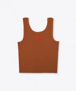 Sree Santhosh YAL Ribbed Tank (Sienna)