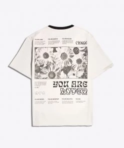 Sree Santhosh You Are Loved S/S Ringer T-Shirt (Chalk)