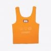 Sree Santhosh ZTFAD Ribbed Tank (Orange Slice) Best Selling